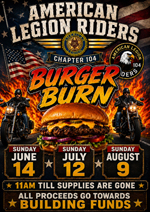 Legion Riders Burger Burn