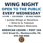 Wing Night